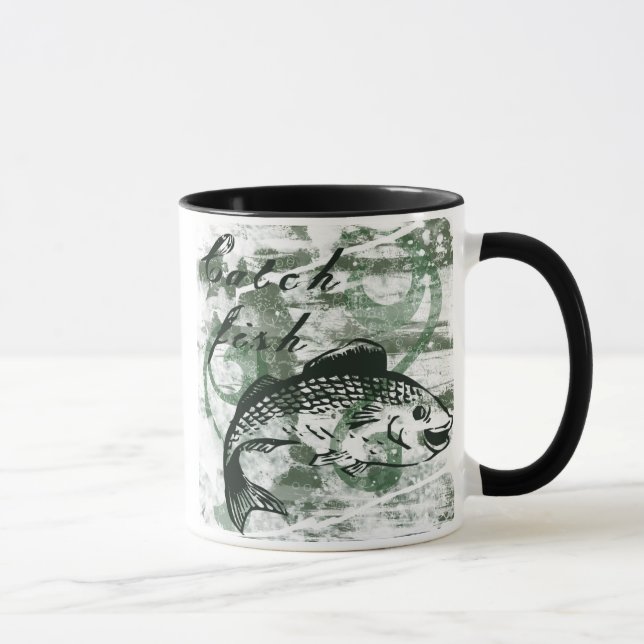 Fang-Fische Tasse (Rechts)
