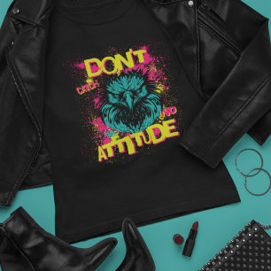 Fang keine Attitüde Sarkastischer Adler T-Shirt