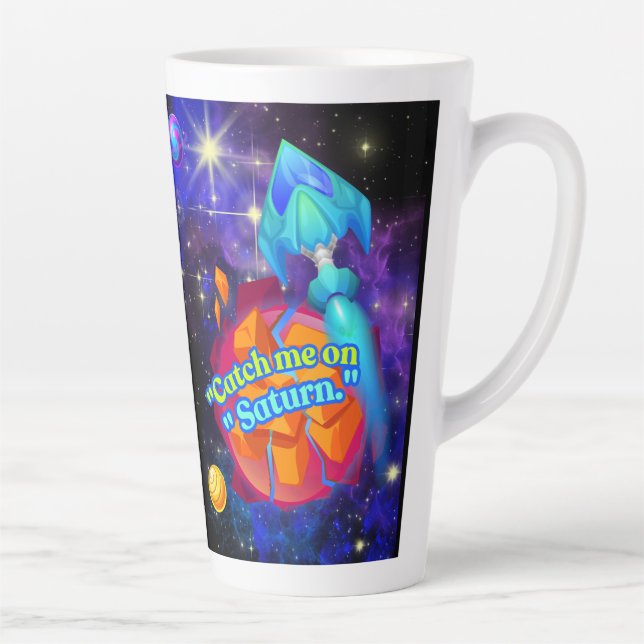 Fang mich auf Saturn Milchtasse (Rechts)
