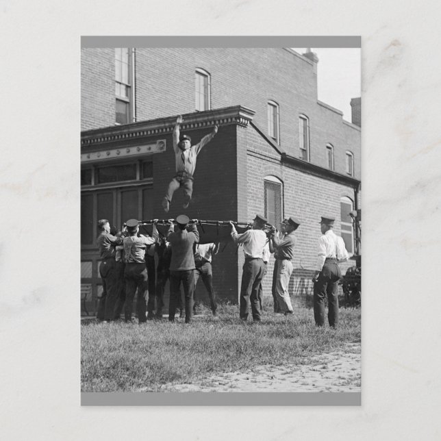 Fang mich, wenn du kannst: 1920 postkarte (Vorderseite)