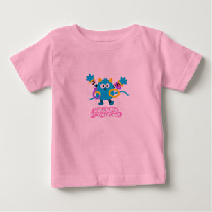 "Fang mich, wenn du kannst" Niedlicher Monster-Kin Baby T-shirt