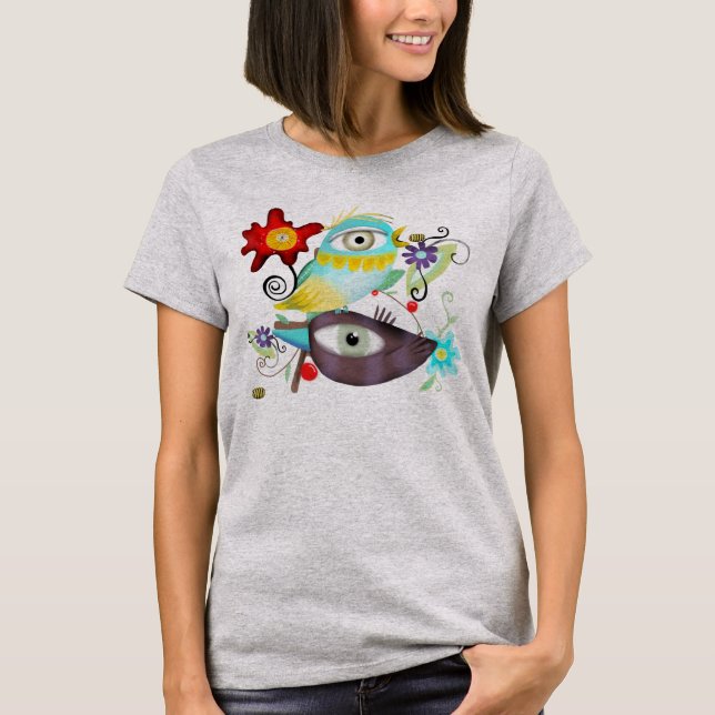 Fang mich, wenn du kannst T-Shirt (Vorderseite)