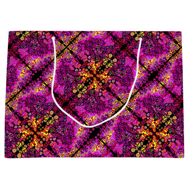 Fang mich, wenn du Pinky kannst! Große Geschenktüte (Vorderseite)