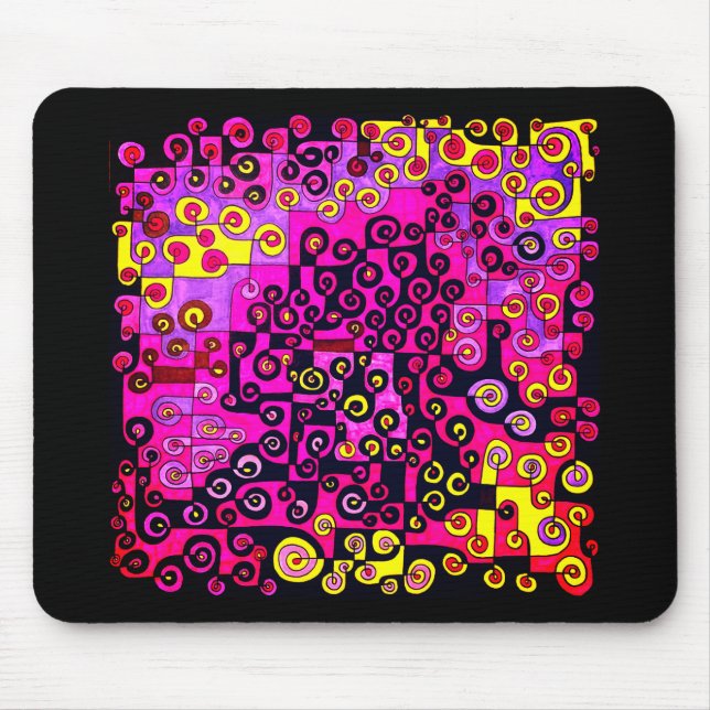 Fang mich, wenn du Pinky kannst! Mousepad (Vorne)