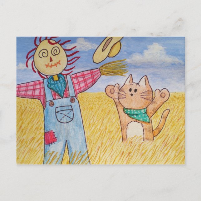 "Fang!" Postkarte (Vorderseite)