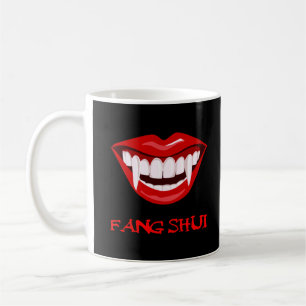 Fang Shui lustige Halloween Dracula lips Kaffeetasse