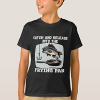 Fang und Freisetzung in den Fisch-Pan-Spaß