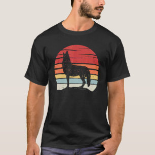 Fange einige Strahlen Vintage Retro Kojote - Schwa T-Shirt