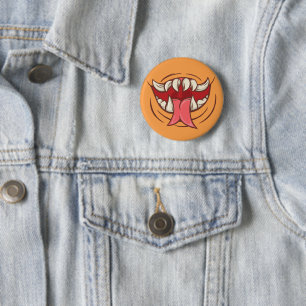 Fanged Monster Mouth Button