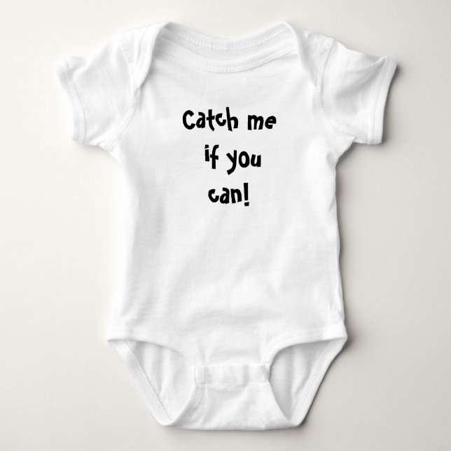 FANGEN BABY STRAMPLER (Vorderseite)