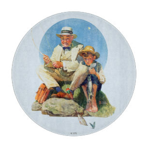 Fangen das große schneidebrett