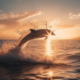 Fangen der Morgensonne - Puzzle Dolphin Jigsaw