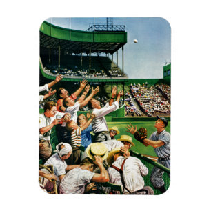 Fangen eines Homerun Balls Magnet