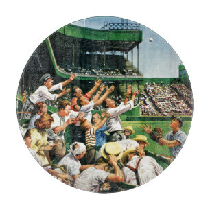 Fangen eines Homerun Balls Schneidebrett