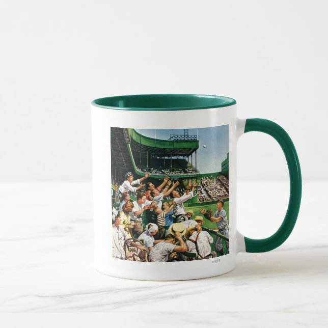 Fangen eines Homerun Balls Tasse (Rechts)