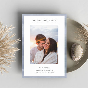 Fangen hier an   VERLOBUNG FOTO Ankündigung