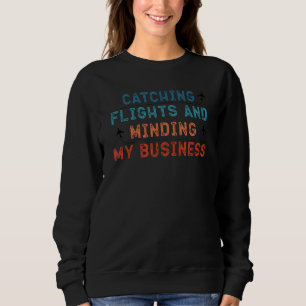 Fangen Männer Cool reisen Sweatshirt