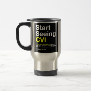 Fangen Sie an, Itinerant CVI/Reise-Tasse zu sehen Reisebecher