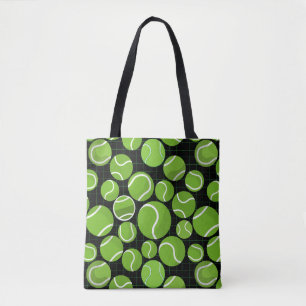 Fangen Sie das Tennisball-Muster Black BG
