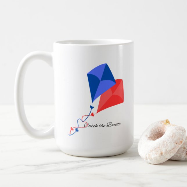 Fangen Sie den Breeze Chase the Dream Kaffeetasse (Mit Donut)