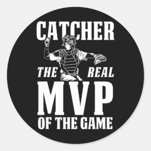 Fangen Sie den echten MVP des Game-Geschenks an Runder Aufkleber