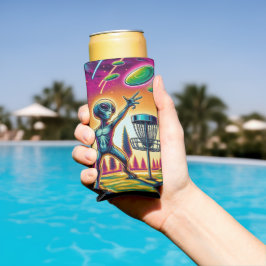 Fangen Sie die Breeze | Alien Disk Golf Selters Dosenkühler