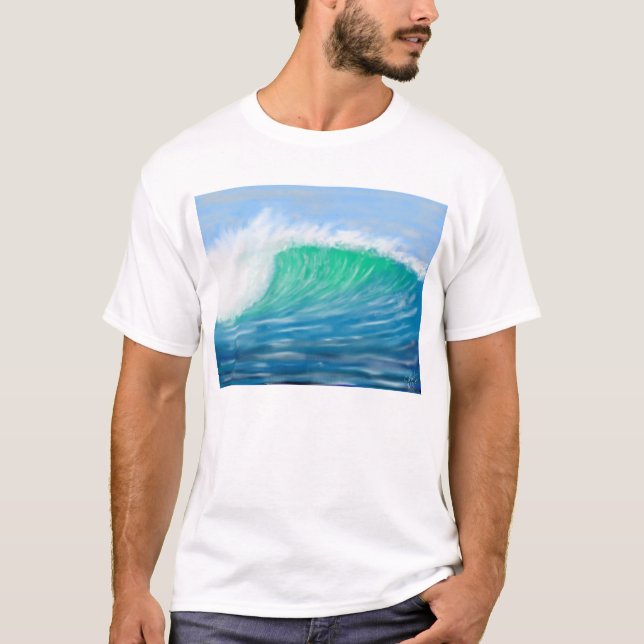 Fangen Sie die Welle T-Shirt (Vorderseite)