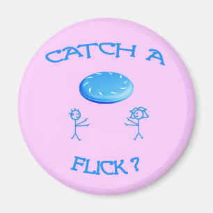 Fangen Sie einen leichter SchlagFrisbee Magnet