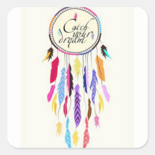 Fangen Sie Ihre Dreams Dreamcatcher Sticker