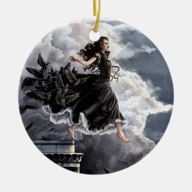 Fangen Sie mich Verzierung Keramik Ornament (Vorne)