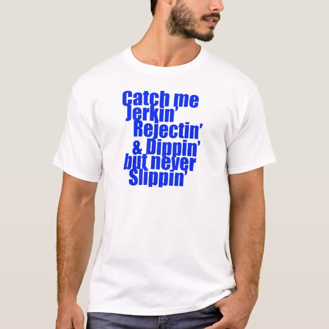 Fangen Sie mich WAMS-Blau T-Shirt (Vorderseite)