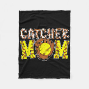 Fänger-Mama Softball-Fänger-Mama Softball-Fänger-M Fleecedecke