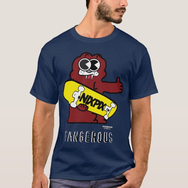 Fangerous (dunkel) T-Shirt (Vorderseite)