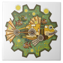 Fanggerät, Whimsical Mechanical Fish