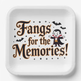 Fanggeräte für die Erinnerungen Pappteller