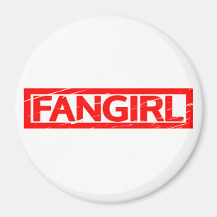 Fangirl-Briefmarke Magnet