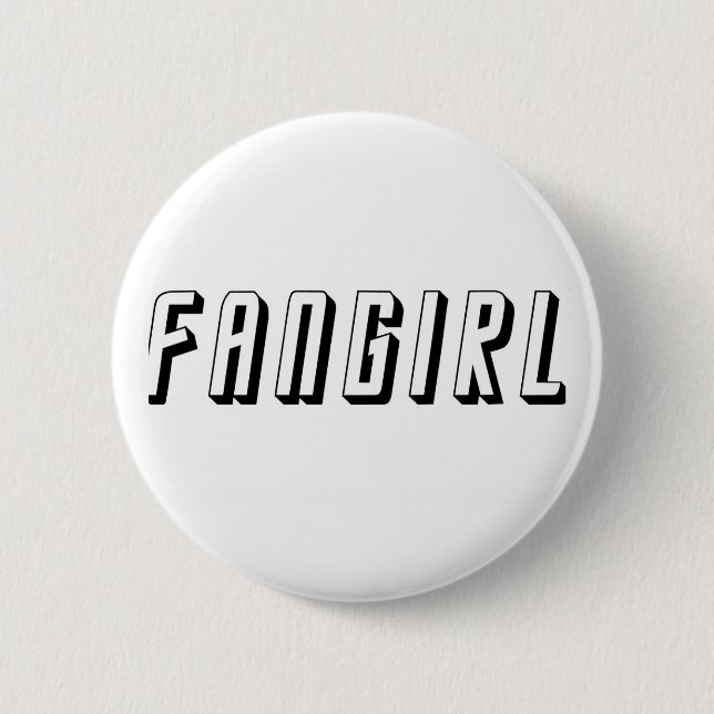 Fangirl Button (Vorderseite)