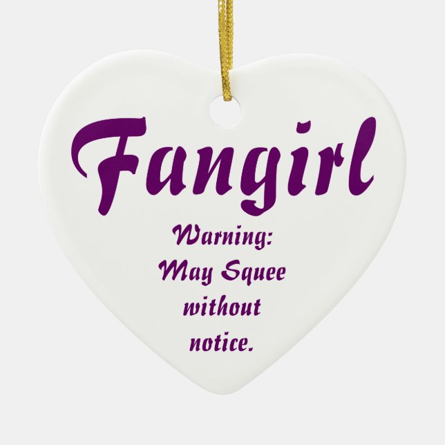 Fangirl/Fanfic Keramikornament (Vorne)