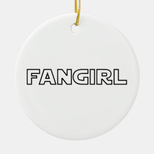 FANGIRL KERAMIK ORNAMENT