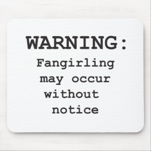 Fangirling Mousepad