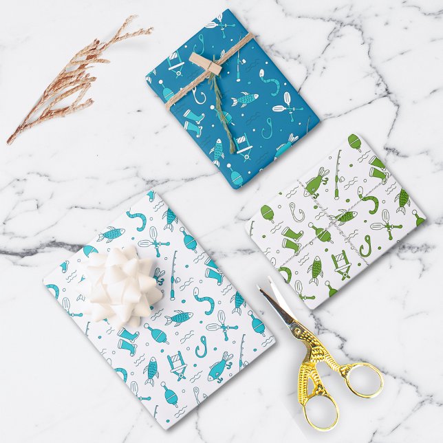 Fangmuster Geschenkpapier Set (Von Creator hochgeladen)