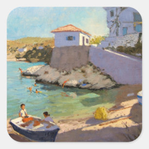 Fangnetze Samos 2005 Quadratischer Aufkleber