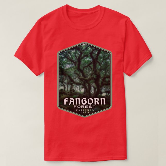 Fangorn Forest National Park T-Shirt (Design vorne)