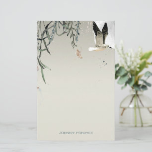 Fangreise Personalisiert um Mitternacht Briefpapier