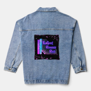 FanGrrl Romance Recs Women's Denim Jacket Jeansjacke