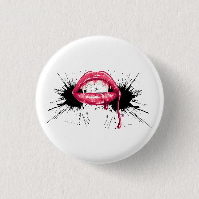 Fangs Splash Button (Vorderseite)