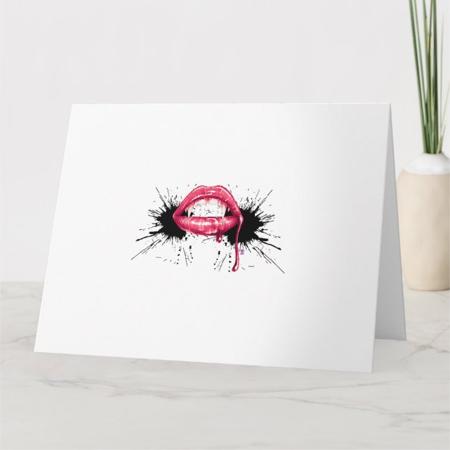 Fangs Splash Karte (Vorderseite)