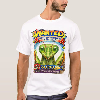 Fangschrecke T-Shirt Geschenk für Insektenliebhabe