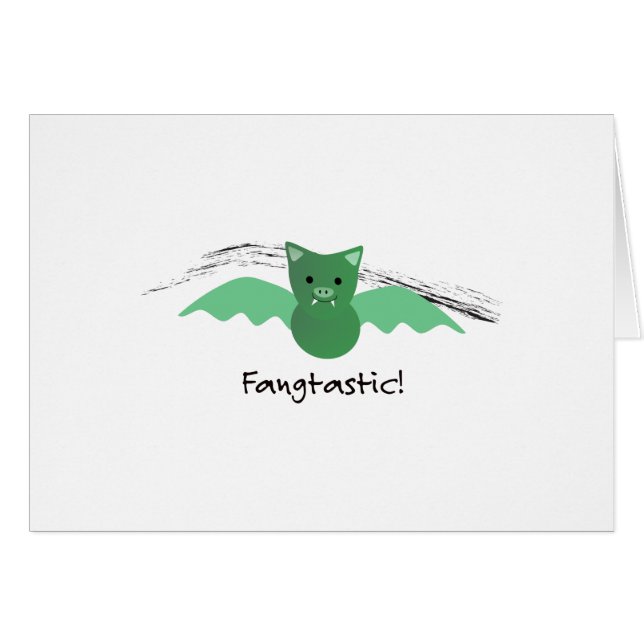 Fangtastic Green Bat (Vorderseite (Horizontal))