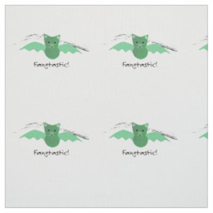 Fangtastic Green Bat Stoff
